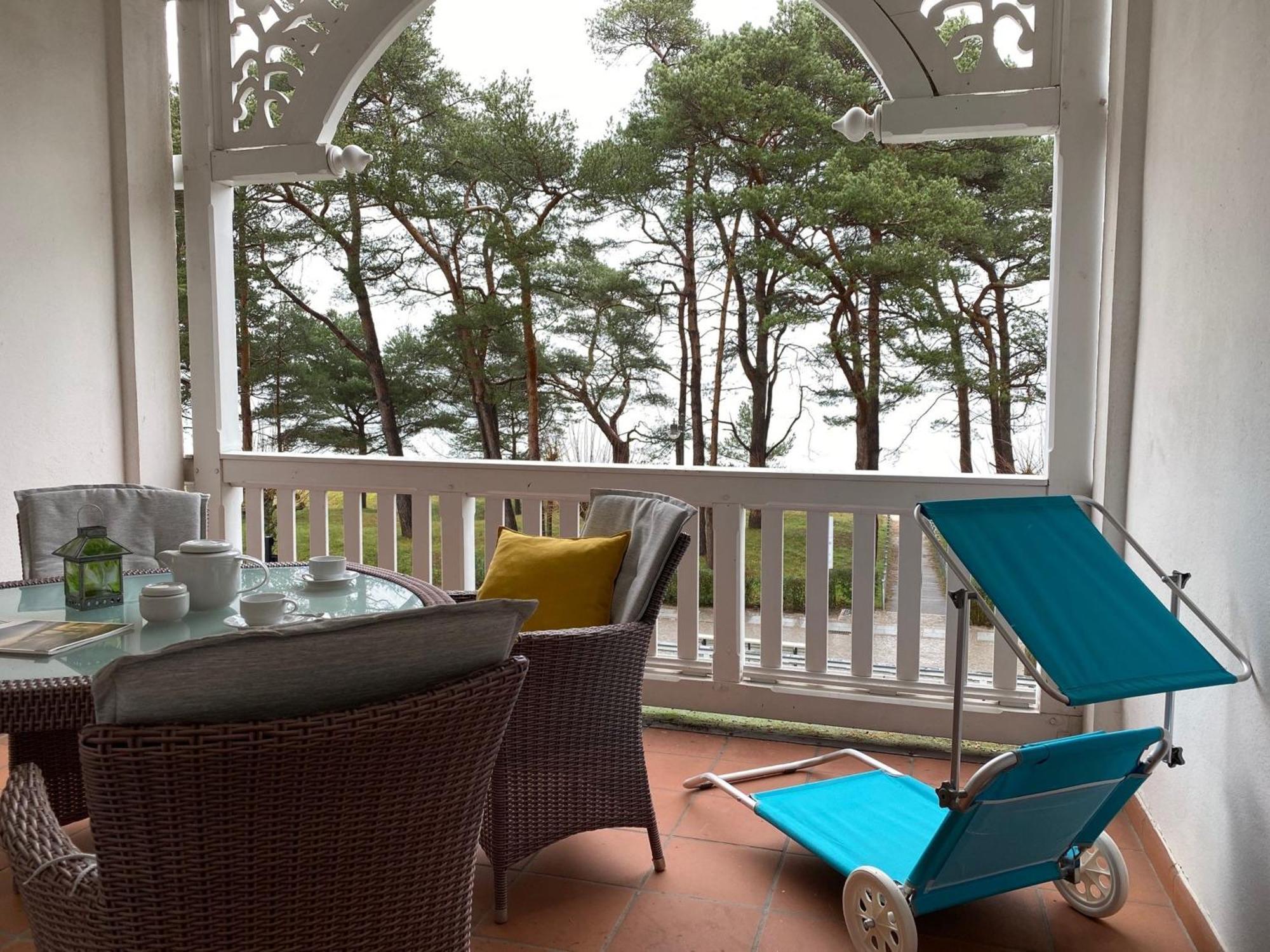 Ferienwohnung Strandlust In Der Villa Seeadler Binz Exterior foto