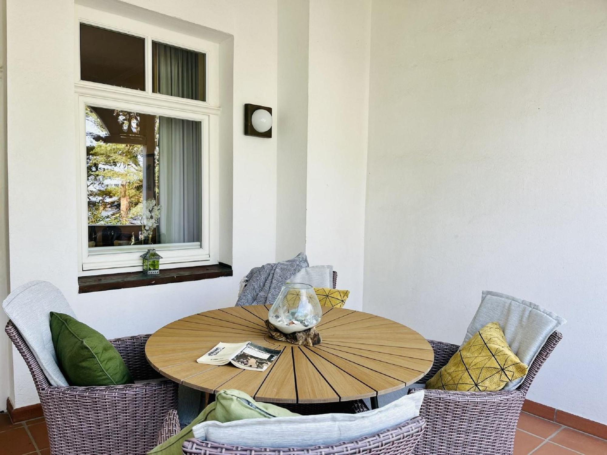 Ferienwohnung Strandlust In Der Villa Seeadler Binz Exterior foto